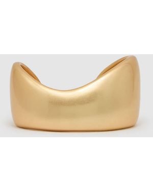 Reiss Sabrina Sculpted Cuff - Natural