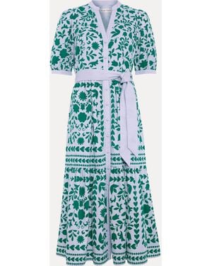 Phase Eight Trinity Midi Dress - Blue