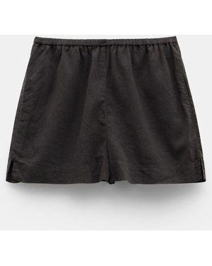 Hush Lana Shorts Aus Leinenmischung - Schwarz