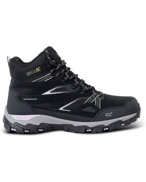 Regatta Holcombe Iii Mid Waterproof Walking Boots - Blue