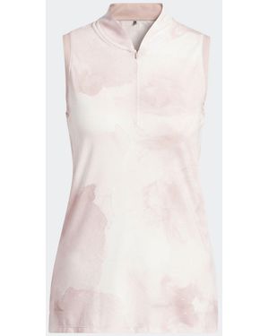 adidas Originals Ultimate365 Tour Taupe Polo Shirt - White