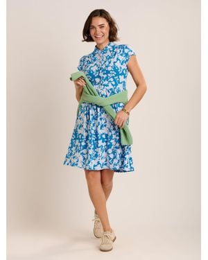 Brakeburn Andriana Dress - Blue
