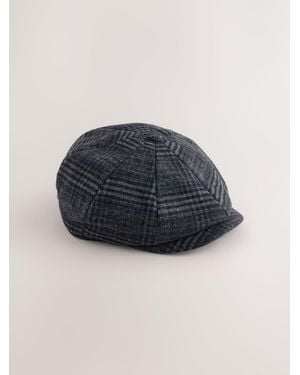 Next Check Bakerboy Hat - Blue