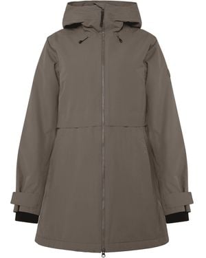 Didriksons Tiril Waterproof Coat - Gray