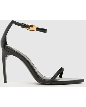 schuh Stylish Point Heeled Sandal - White