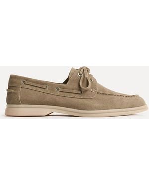 Linzi Gianni Boat Shoes - Natural