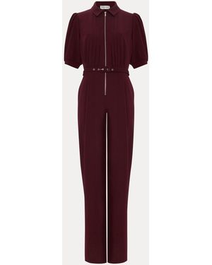 Phase Eight Petite Candice Jumpsuit - Red