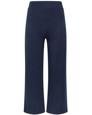 PixieGirl Petite Pixiegirl Petite Wide Leg Yoga Pants - Blue
