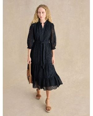 Hobbs Cianna Dress - Blue