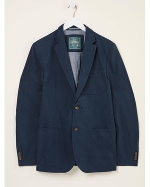 FatFace Fatface Chilworth 100% Cotton Blazer - Blue