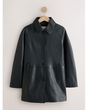 Next Leather Dolly Jacket - Black