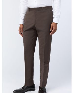 Ted Baker Slim Alben Tonic Trousers - Grey