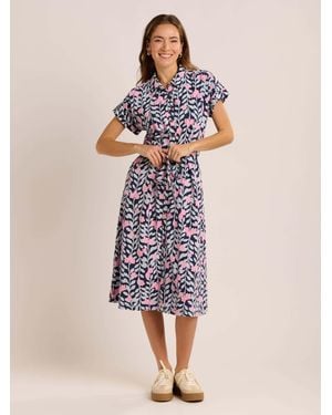 Brakeburn Pietra Dress - Blau