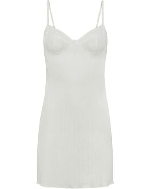 Chantelle Lovie Short Nightdress - White
