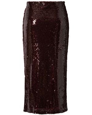 Y.A.S Y. A.S Y. A.S Sequin Maxi Skirt - Purple