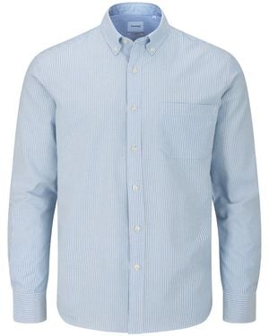 Skopes Tailored Fit Casual Oxford Shirt - Blue