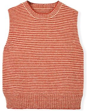 Celtic & Co. Donegal Crew Neck Tank - Orange