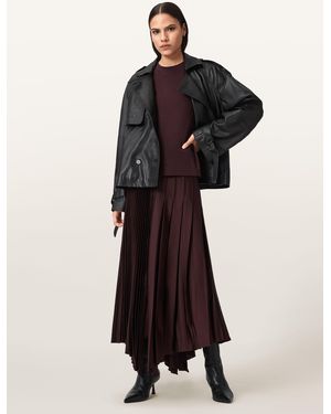 AllSaints Allsaints Jax Skirt - Red