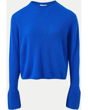 Jigsaw Cloud Cashmere Eldon Sweater - Blue