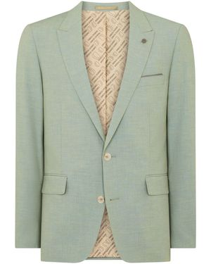 Remus Uomo Peppe Tapered Fit Stretch Suit Jacket - Green