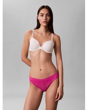 Calvin Klein Low Rise Bikini Briefs - Red