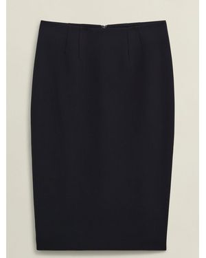 Hobbs Petite Rae Skirt - Blau