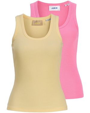 JJXX Scoop Neck Vests Multipack - Pink