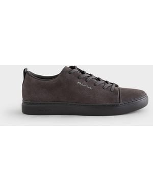 Paul Smith Lee Logo Suede Sneakers - White