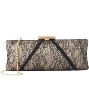 Dune Becoming Clutch Bag - Gray
