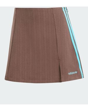 adidas Originals Tailored 3-Stripes Skirt - Brown