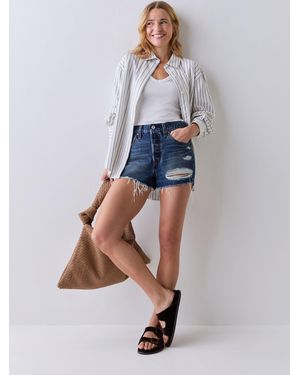 Levi's 501 Original Shorts Mit Hohem Baumwollanteil - Blau