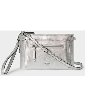 Osprey The Ruby Leather Cross-Body Bag - Grey