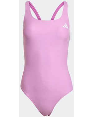 adidas Essentials V Back Swimsuit - Pink