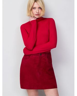 Ro & Zo Mini Skirt - Red