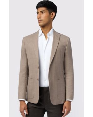 Ted Baker Structure Jacket - Natural