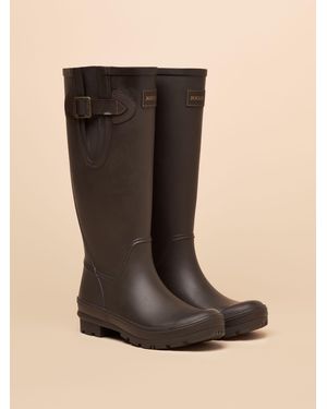Joules Houghton Adjustable Tall Wellies - Black