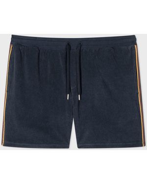 Short Chino Paul Smith Homme - Bleu Marine, Taille 29, Coton Doux, Coupe Régulière (Neuf)