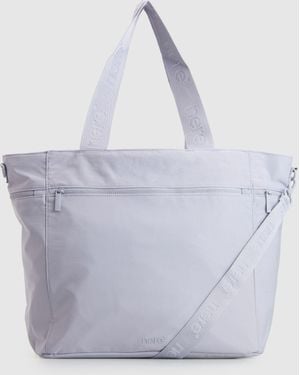 Nere Bondi Lilac Nylon Tote Bag - Gray