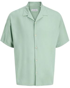 Jack & Jones Viscose Resort Shirt - Green
