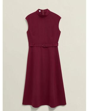 Hobbs Petite Leslie Dress - Red