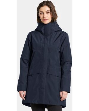 Didriksons Cajsa Waterproof Coat - Blue
