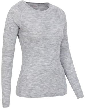 Mountain Warehouse Merino Ii Thermal Top - Gray