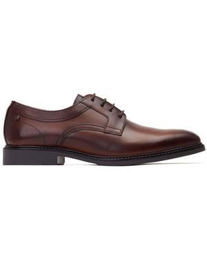 Base London Drake Waxy Shoe - Brown