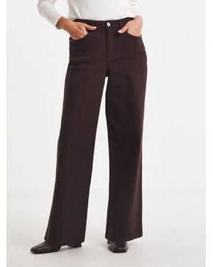 JD Williams Chocolate Authentic Wide Leg Jeans - Blue
