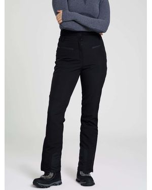 Mountain Warehouse Avalanche High-Waisted Slim Fit Snow Ski Pants - Blue
