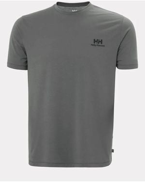 Helly Hansen Skog Back Graphic T-Shirt - Gray