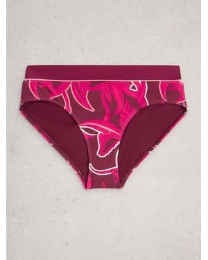 White Stuff Valley Bikini Bottoms - Pink