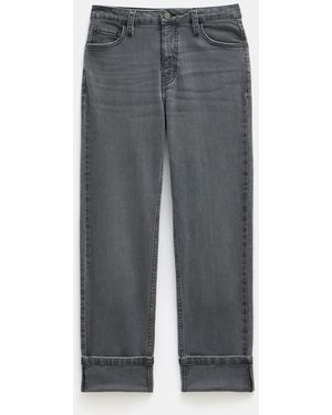 Hush Stone Agnes Straight Leg Jeans - Gray