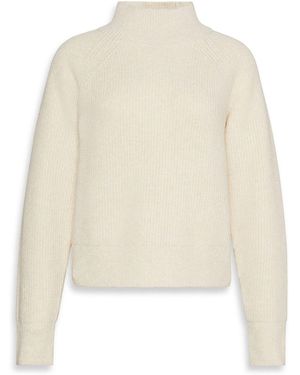 Calvin Klein Soft Ribbed Knit Jumper - White