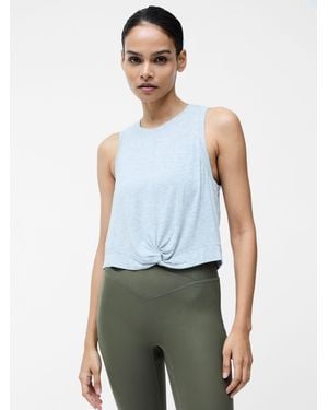 French Connection Modal Knot Top - Blue